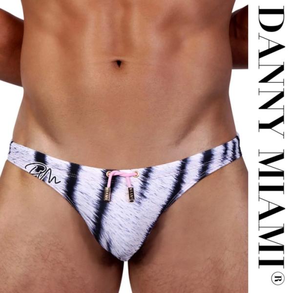 男性水着 メンズスイムウェア 競泳パンツ ビキニタイプ ブーメラン Danny Miami ダニーマ...