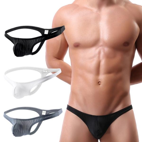 SALE 30%OFF メンズTバック 男性用Tバック ローライズ 極小Tバック アニマル柄 ゼブラ...