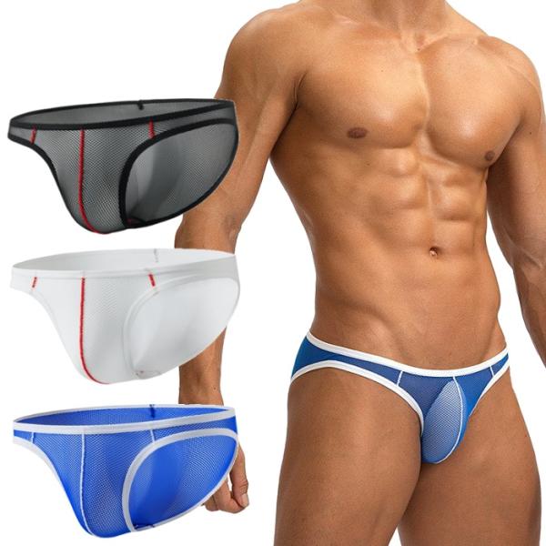 メンズビキニ メッシュ生地 シースルー 男性用ビキニ エロパン 男性下着 gtopx (gt403)