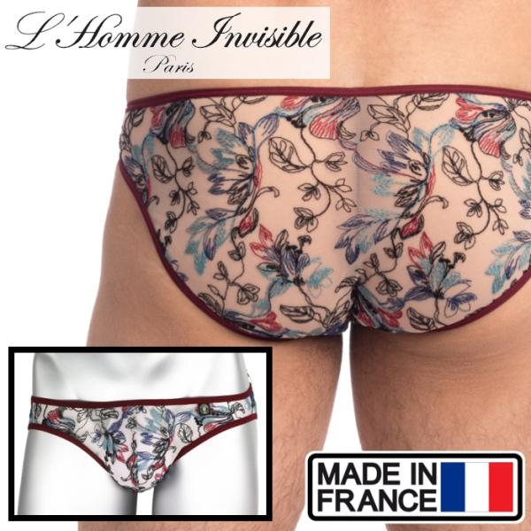 ブリーフ メンズビキニ ロームアンヴィジーブル L'Homme Invisible Fleurs d...