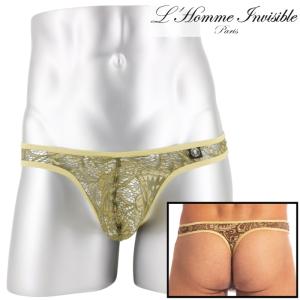 男性用Tバック Gストリング G-String メンズTバック ロームアンヴィジーブル L'Homme Invisible Halcyonique Ｔバック (uw07-hal-or1)