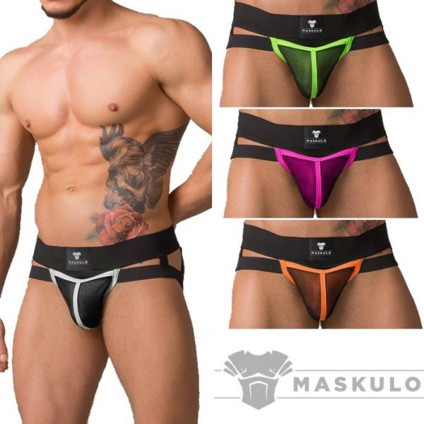 ジョックストラップ メンズ ジョック ケツ割れ ケツワレ Maskulo マスクロ ジョックストラッ...