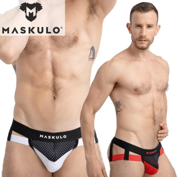ジョックストラップ メンズ ジョック ケツ割れ ケツワレ Maskulo マスクロ メッシュジョック...