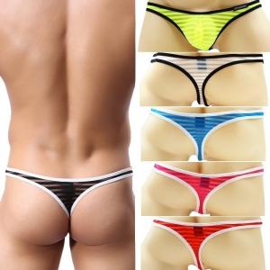 Tバック メンズ シースルー メッシュ ローライ...の商品画像