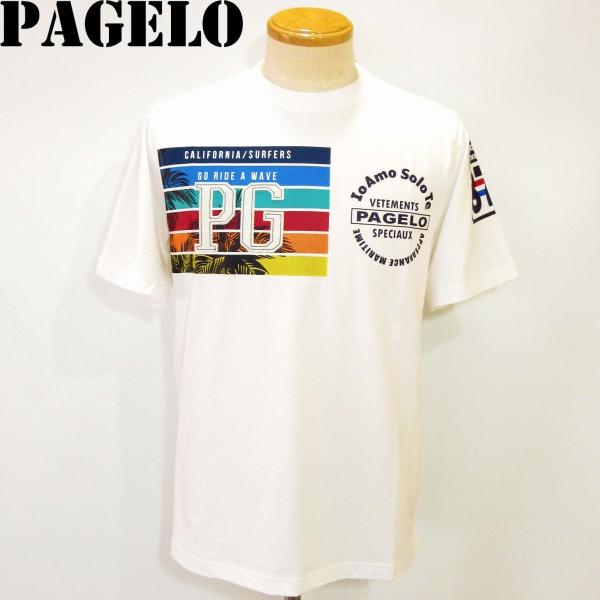 パジェロ 半袖Ｔシャツ 白3L 01-2511-071 PAGELO