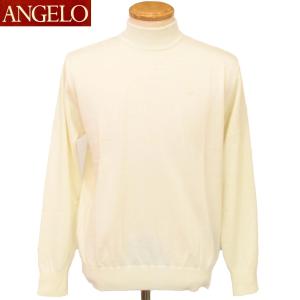 アンジェロ 定番品 ハイネックセーター アイボリーL・LL A5-7822-04 ANGELO｜mensshop288