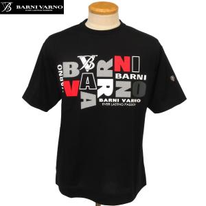 BARNI VARNO（バーニヴァーノ） 半袖Tシャツ 黒LL PTH5520 BARNI