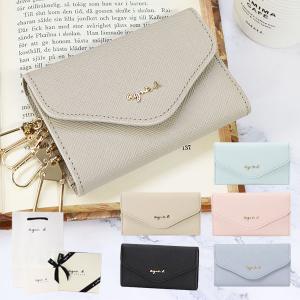 agnes b.（アニエスベー） 財布 二つ折り がま口 レディース 牛革