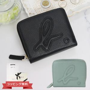 agnes b.（アニエスベー） 財布 二つ折り がま口 レディース 牛革