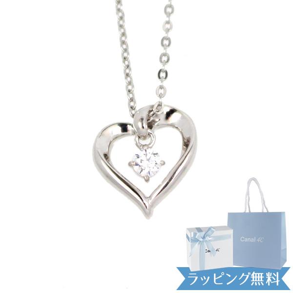 リボン済＆紙袋 カナル ヨンドシー 正規品 ネックレス 4ドシー canal 4℃ ペンダント レデ...