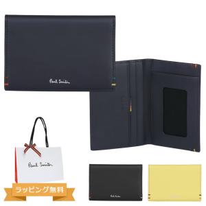 ポールスミス 定期入れ Paul Smith メンズ パスケース ハイライトステッチSS24 BPS850 813006 P850｜menstyle