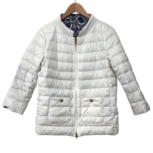 HERNO/ヘルノ/リバーシブル/ライトダウン/44/レディース/ホワイト/RS0053