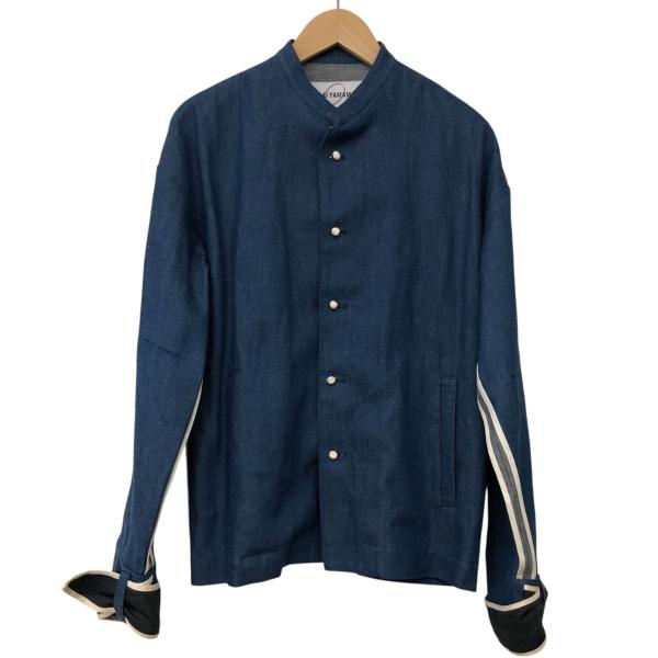 KANSAI YAMAMOTO/カンサイヤマモト/スタンドカラー/デニムジャケット/サイズF/メンズ...