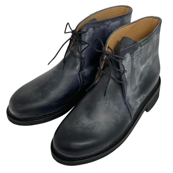 未使用/Paraboot/パラブーツ/Blois/ブロワ/Tex/チャッカブーツ/ノワール/ブラック...