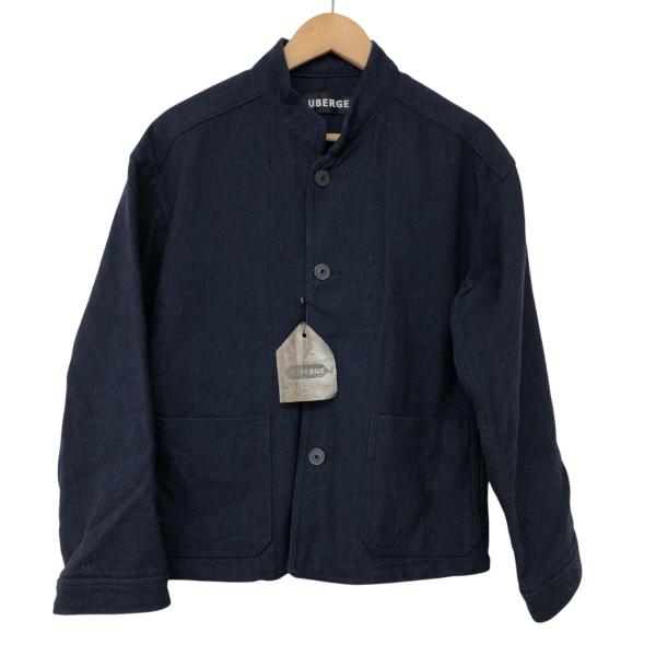 未使用タグ付/AUBERGE/オーベルジュ/ウールリネンコットン混/ジャケット/サイズ38/メンズ/...