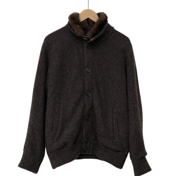 LANVIN COLLECTION/ランバン コレクション/カシミヤ100％/ニットジャケット/ミン...