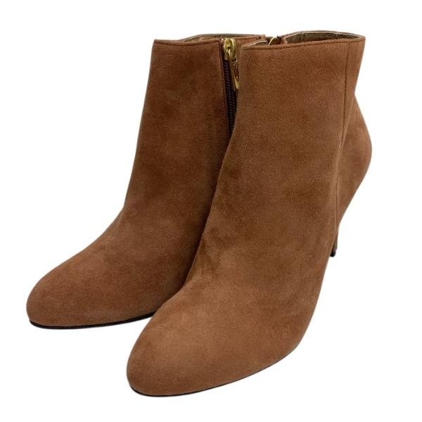 極美品/HIMIKO/卑弥呼/スウェードショートブーツ/ベージュ/サイズ23.5/レディース/FE0...