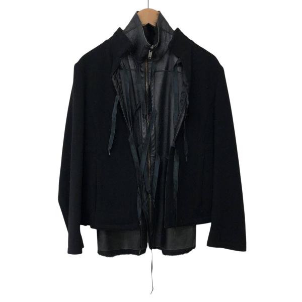 DIRK BIKKEMBERGS/ダークビッケンバーグ/2way/ジャケット/ラムレザー/ファー/サ...