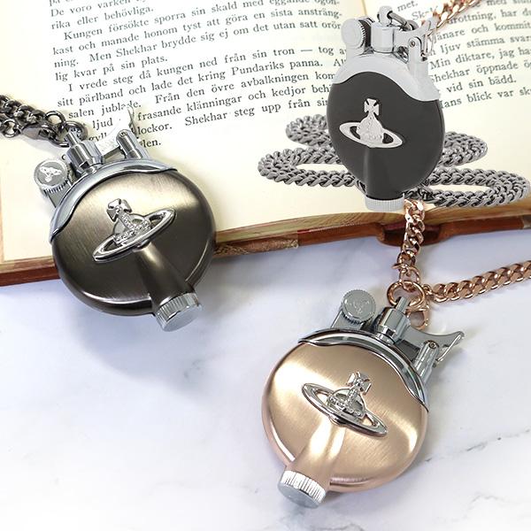 ヴィヴィアンウエストウッド ライター メンズ レディース 喫煙具 オイルライター チェーン付き ガス...