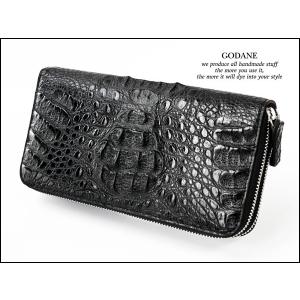 sankyo shokai（三京商会） カイマン レザー クラッチ バッグ メンズ