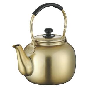 前川金属工業所 昔懐かしの福徳瓶 10L アルミヤカン 蓚酸アルマイト