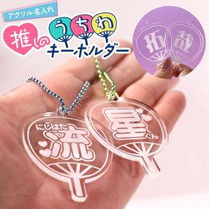 きらきらラメの3Dネームアクリルキーホルダー☆アクキー☆【セミ