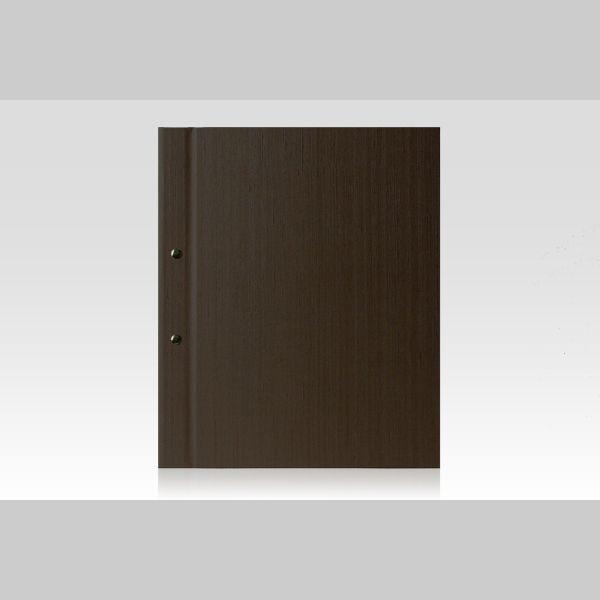 シャイン651【ビス式・濃い茶色・A4用紙対応】