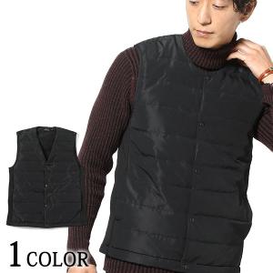 ダウンベスト メンズ  40代 50代 冬 秋 男性 アウター ベスト インナー ダウン ライト ジャンパー フェザー 裏起毛 防寒着 あったか 暖かい 大きいサイズ コーデ｜menz-style