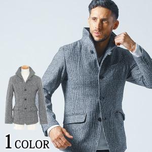 ジャケット メンズ アウター スタンドカラー 立ち襟 メルトン 大きいサイズ メンズファッション 春 秋 冬 服 30代 40代 50代 100 02 633s3140 Menz Style 通販 Yahoo ショッピング