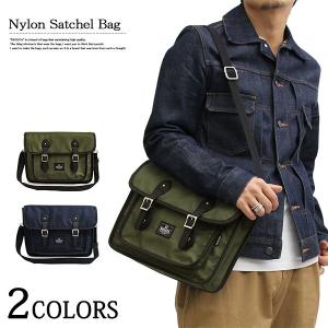 ナイロンサッチェルバッグ