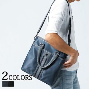 トートバッグ メンズ バッグ グッズ ライン 2WAY ショルダーバッグ 小物 30代 40代 50代