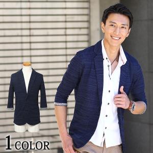 ジャケット メンズ テーラードジャケット 7分袖 おしゃれ