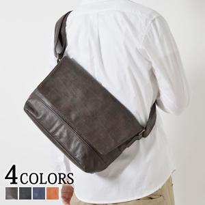 メンズショルダーバッグ ショルダーバッグ ボディバッグ メンズ 革 puレザー フラップ a4サイズ メンズカバン バッグ 鞄 カバン メンズバッグ 40代 50代｜menz-style