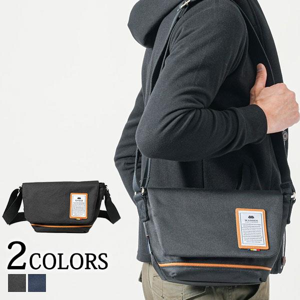 メッセンジャーバッグ ショルダーバッグ メンズ バック カバン 鞄 肩掛け 斜め掛け 撥水加工 B5...