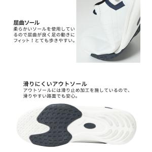 スニーカー 白 メンズ イケオジ ファッション...の詳細画像2
