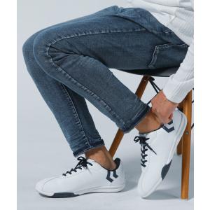 スニーカー 白 メンズ イケオジ ファッション...の詳細画像4
