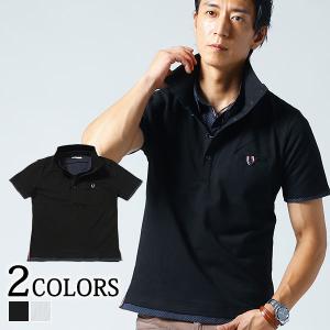 イタリアンカラー ポロシャツ メンズ かっこいいポロシャツ 半袖 ちょいワル 立襟 立ち襟 カノコ 鹿の子 ショート丈 夏用 夏 イケオジ ちょいワルファッション50｜menz-style