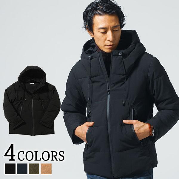 中綿ダウンジャケット メンズ 冬服 50代 中綿ジャケット アウター 冬 冬用 40代 男性 中綿 ...