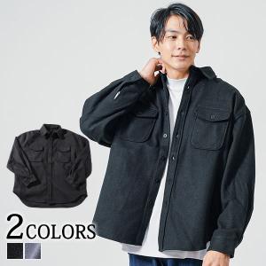 HOUSTON（ヒューストン） シャツジャケット メルトンCPOシャツ