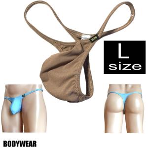BODYWEAR メンズビキニ スパンデックス2WAY バルジ シャープ Tバック Lサイズ 1041267l