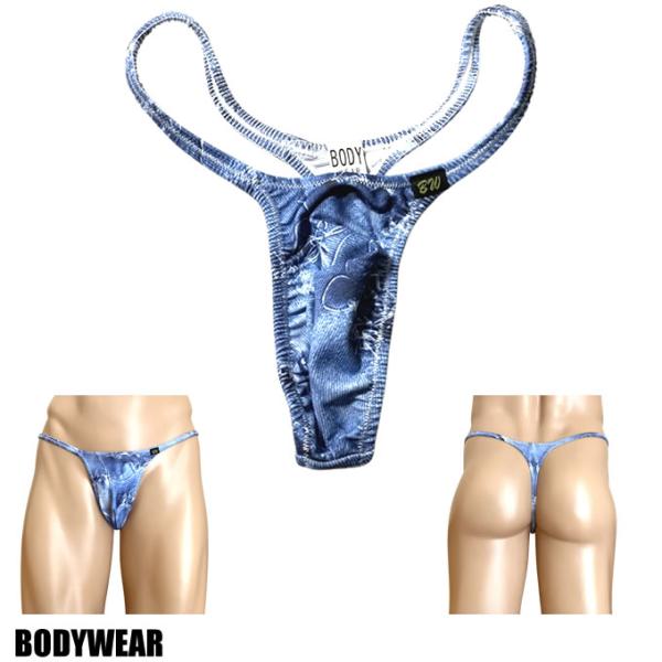 BODYWEAR メンズビキニ　ダメージデニム　シャープ　Tバック　1055262