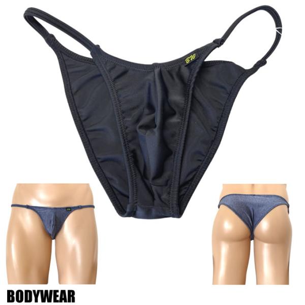BODYWEAR メンズビキニ　水着2wayスパンデックス　サイドストリング ハーフバック　3351...