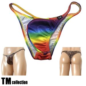TMコレクション メンズビキニ 2025 水着 Variety of patterns Sexycut リオバック 335164