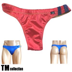 TMコレクション メンズビキニ WET 競パン風　サイドライン　Tバック 565733