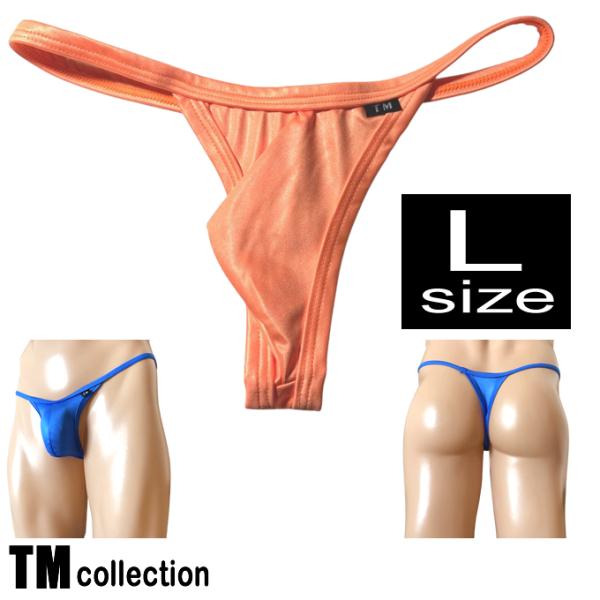 TMコレクション メンズビキニ　WET　バインダートリム　シャープ　Tバック Lサイズ　065604
