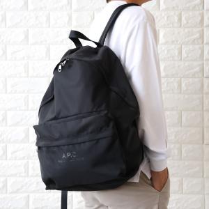 【並行輸入品】APC A.P.C. アーペーセー リュック メンズ ブラック 黒 Backstage バックパック 2026春夏 新作 PAAGX H62246 LZZ