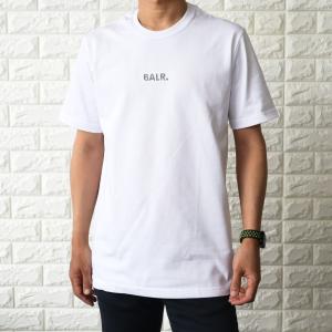 BALR ボーラー ロゴ 長袖 Tシャツ ホワイト B1111.1042 ロンT メンズ