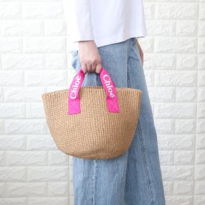 Chloe（クロエ） 【並行輸入品】CHLOE Mifuko かごバッグ キッズ ロゴ
