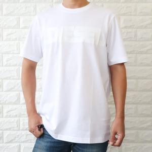 【並行輸入品】ディーゼル DIESEL Tシャツ メンズ ホワイト ブラック レタリング ロゴ T-JUST 12-5 ロゴT A16861 RPATI
