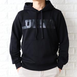 【並行輸入品】ディーゼル パーカー メンズ ブラック 黒 DIESEL ロゴ フーディ S-GINN-HOOD 12-G A16979 RIAJH 900 ブランド スウェット